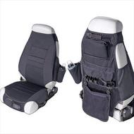 Rugged Ridge Fabric Seat Protectors (Black) - 13235.01